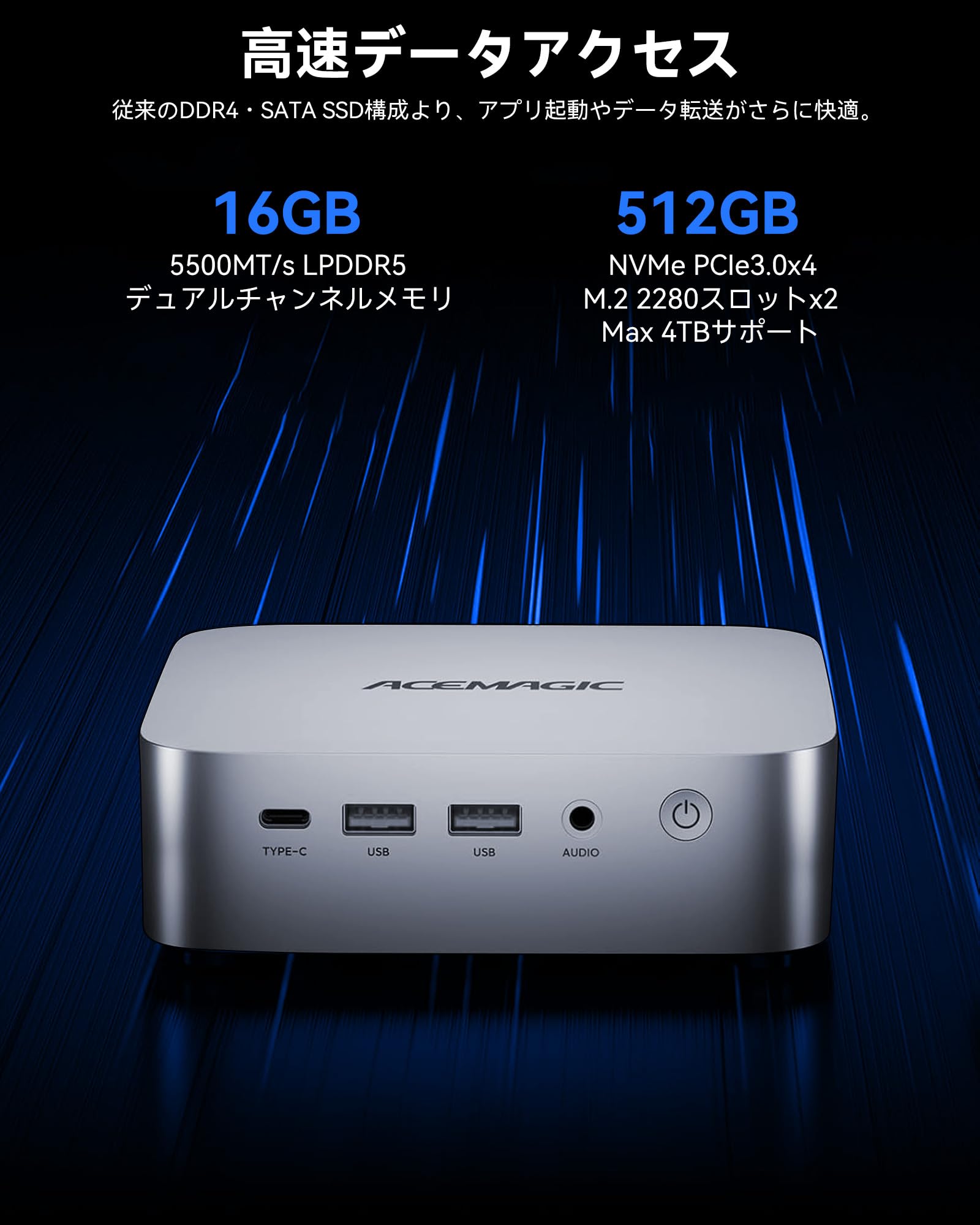 Amazon.co.jp: Mini PC 12th Generation N97 [Faster than N150] Mini